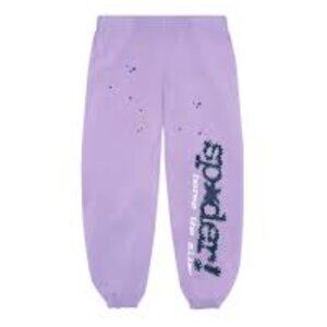 Sp5der Acai Sweatpants Purple
